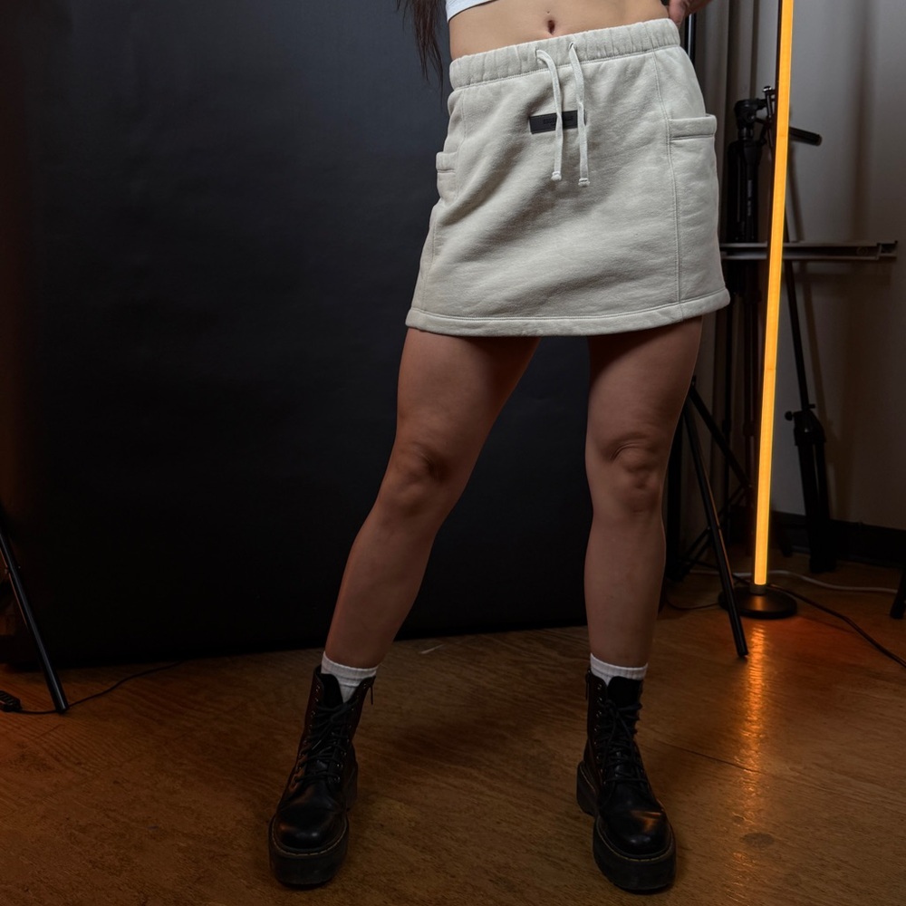 **SOLD** Essentials Cream Mini Skirt